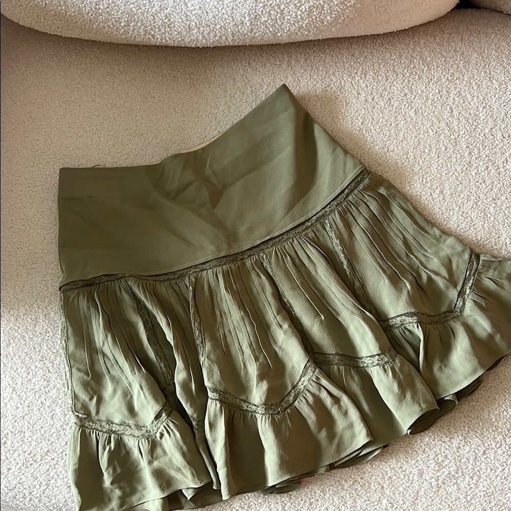 Olive Green Chloe Skirt